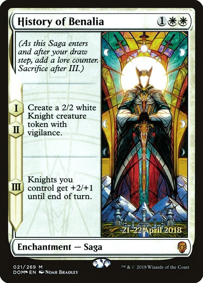 Image for History of Benalia (21) [Prerelease Cards] - Magic: The Gathering