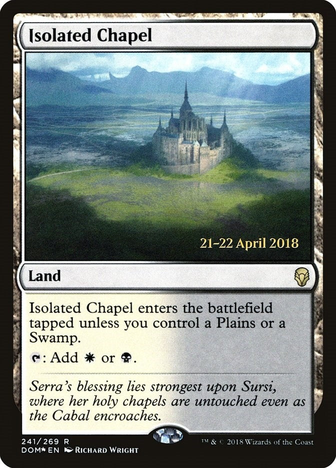 Image for Isolated Chapel (241) [Prerelease Cards] - Magic: The Gathering