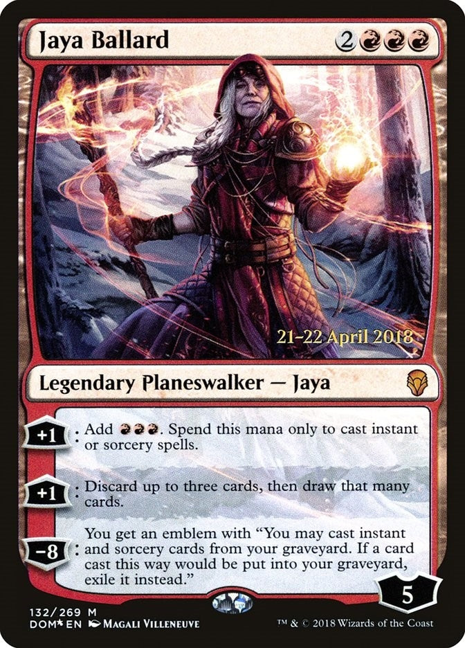 Image for Jaya Ballard (132) [Prerelease Cards] - Magic: The Gathering