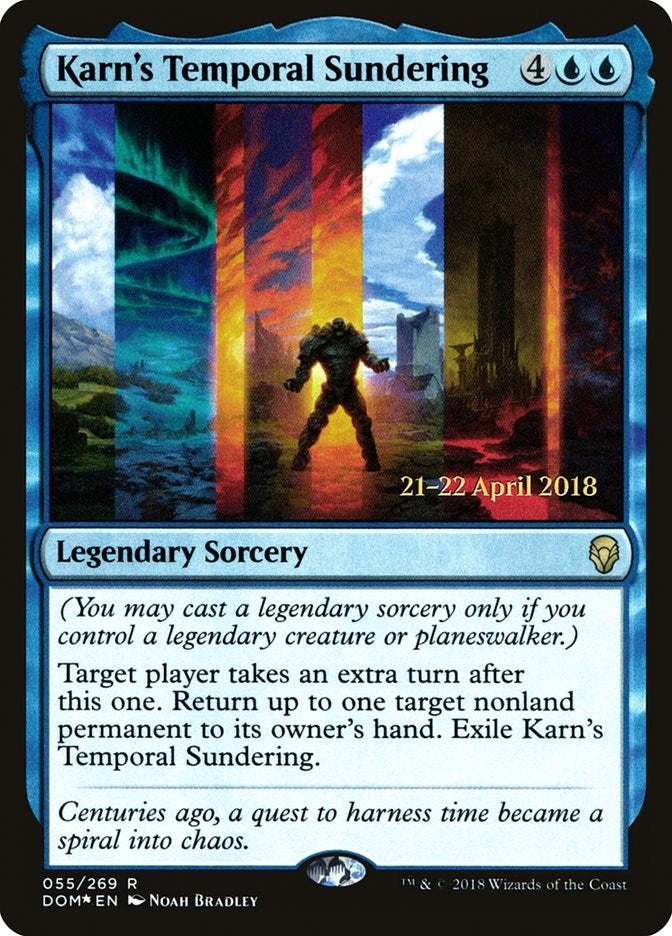Image for Karn's Temporal Sundering (55) [Prerelease Cards] - Magic: The Gathering