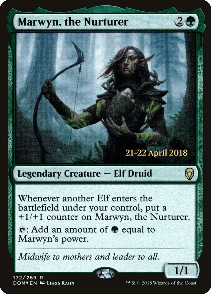 Image for Marwyn, the Nurturer (172) [Prerelease Cards] - Magic: The Gathering