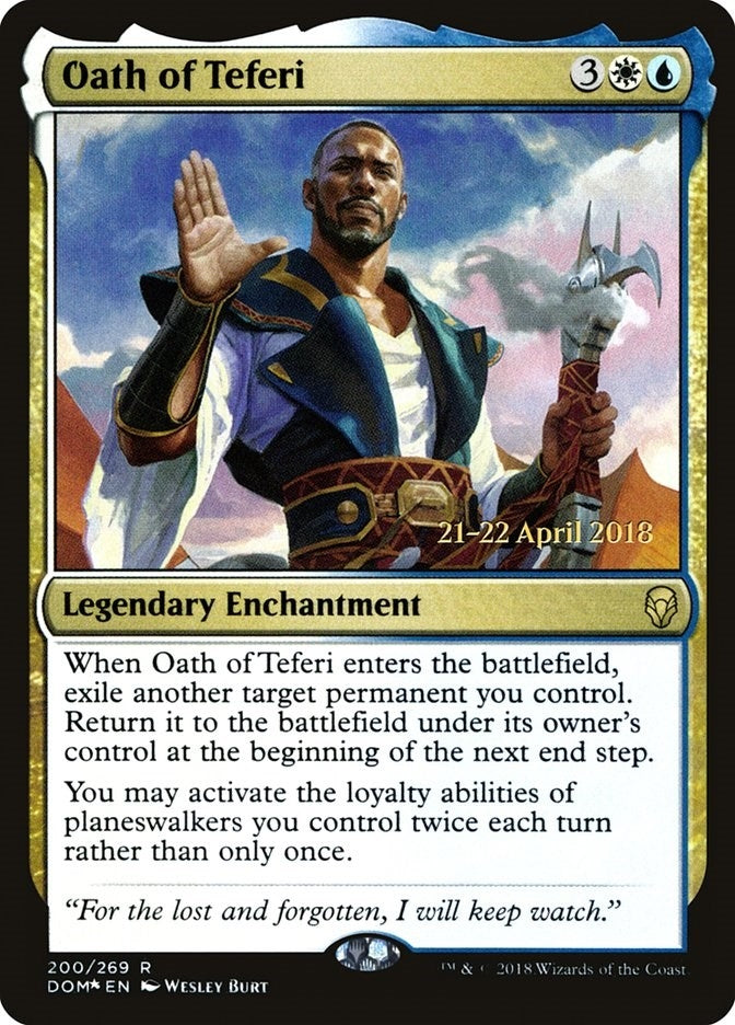 Image for Oath of Teferi (200) [Prerelease Cards] - Magic: The Gathering