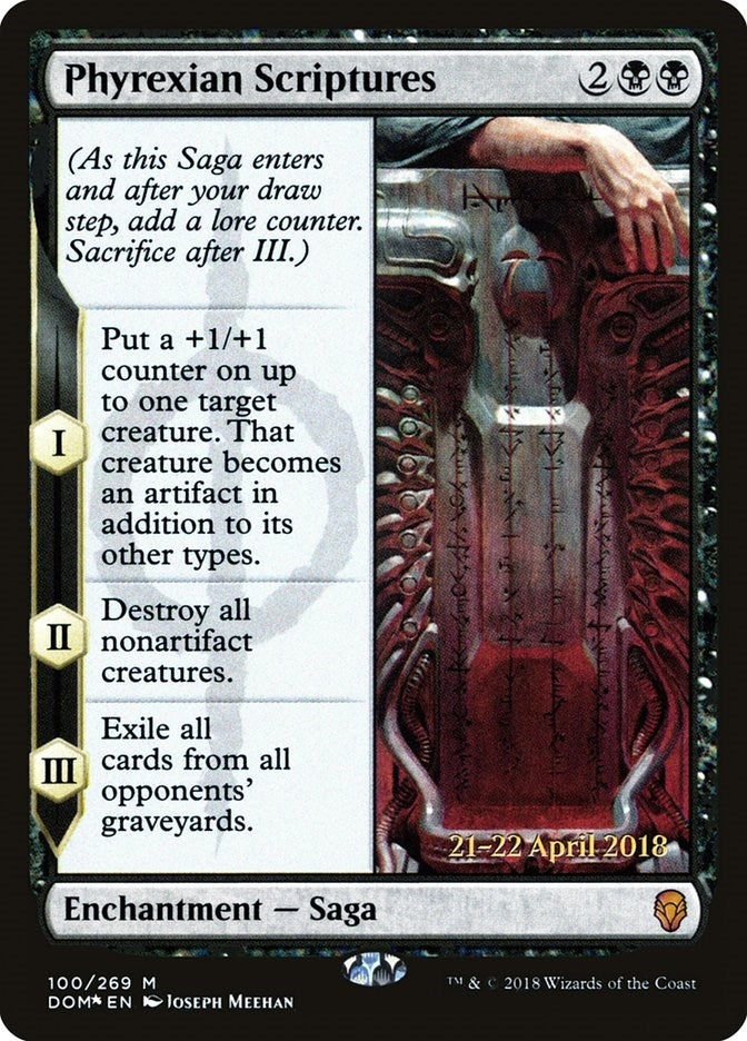Image for Phyrexian Scriptures (100) [Prerelease Cards] - Magic: The Gathering
