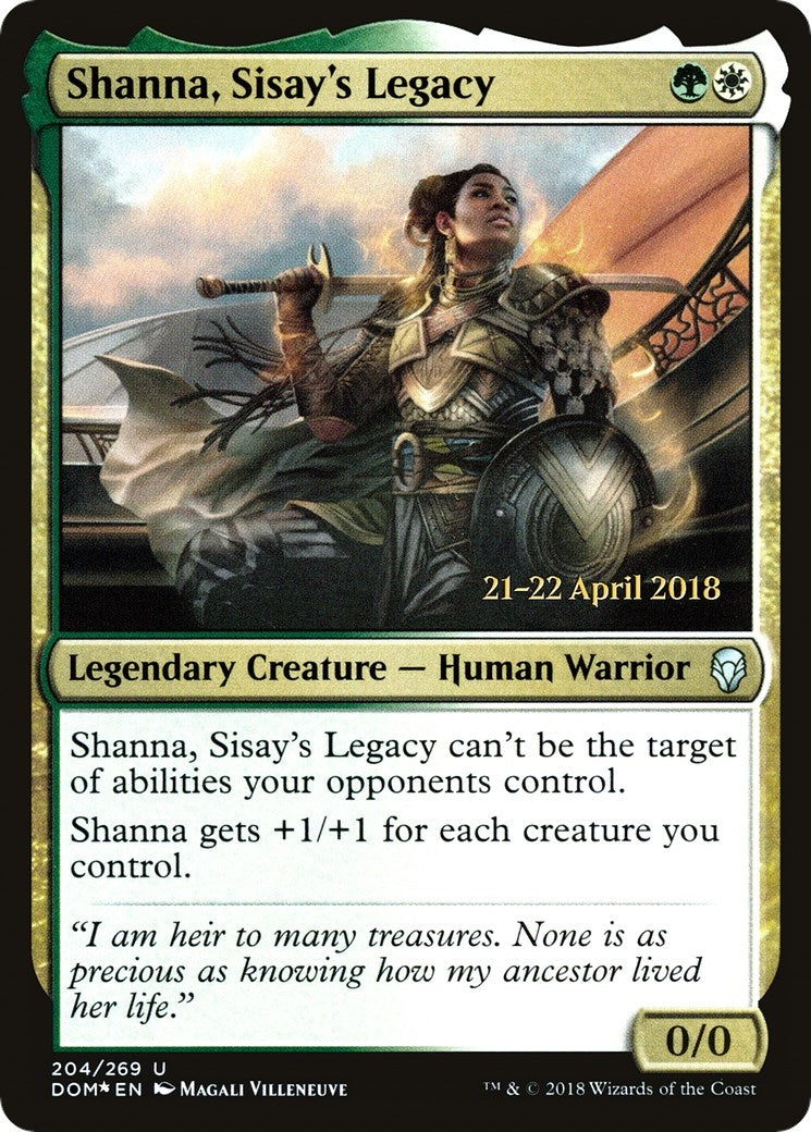 Image for Shanna, Sisay's Legacy (204) [Prerelease Cards] - Magic: The Gathering