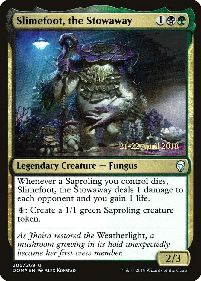 Image for Slimefoot, the Stowaway (205) [Prerelease Cards] - Magic: The Gathering