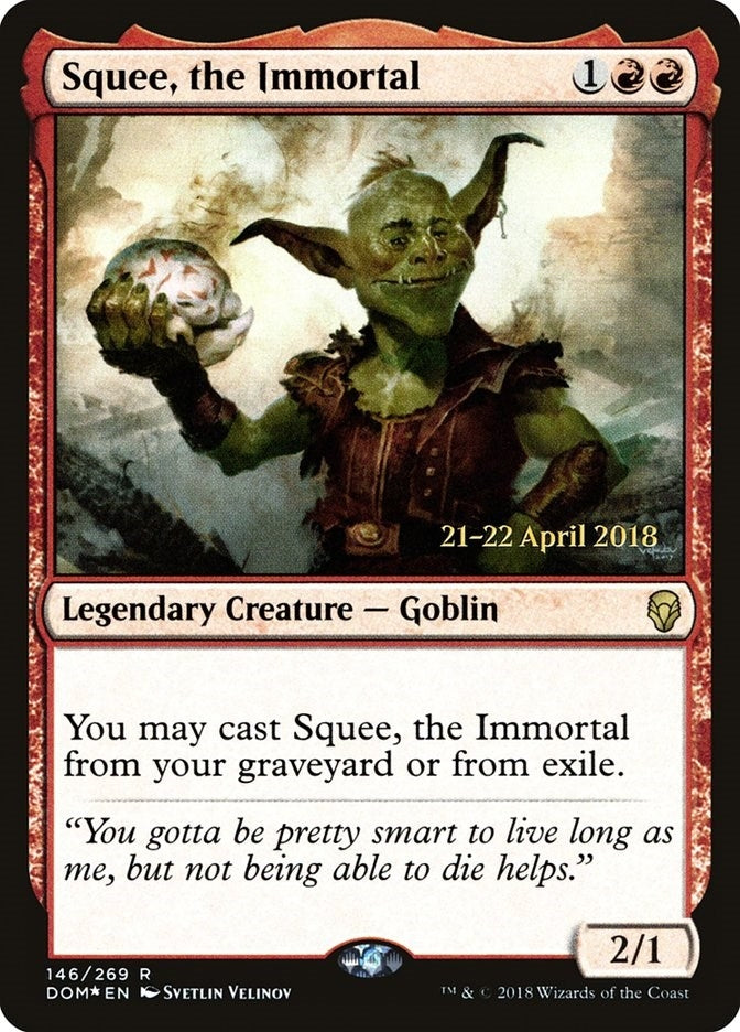 Image for Squee, the Immortal (146) [Prerelease Cards] - Magic: The Gathering