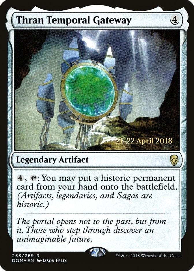 Image for Thran Temporal Gateway (233) [Prerelease Cards] - Magic: The Gathering