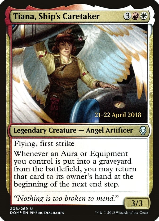 Image for Tiana, Ship's Caretaker (208) [Prerelease Cards] - Magic: The Gathering