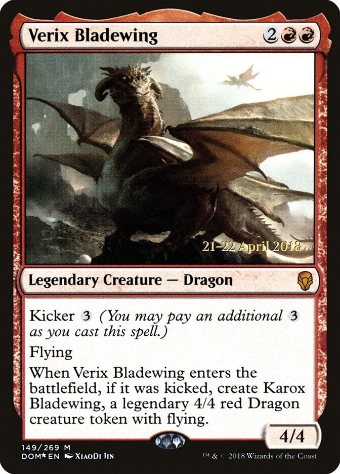 Image for Verix Bladewing (149) [Prerelease Cards] - Magic: The Gathering