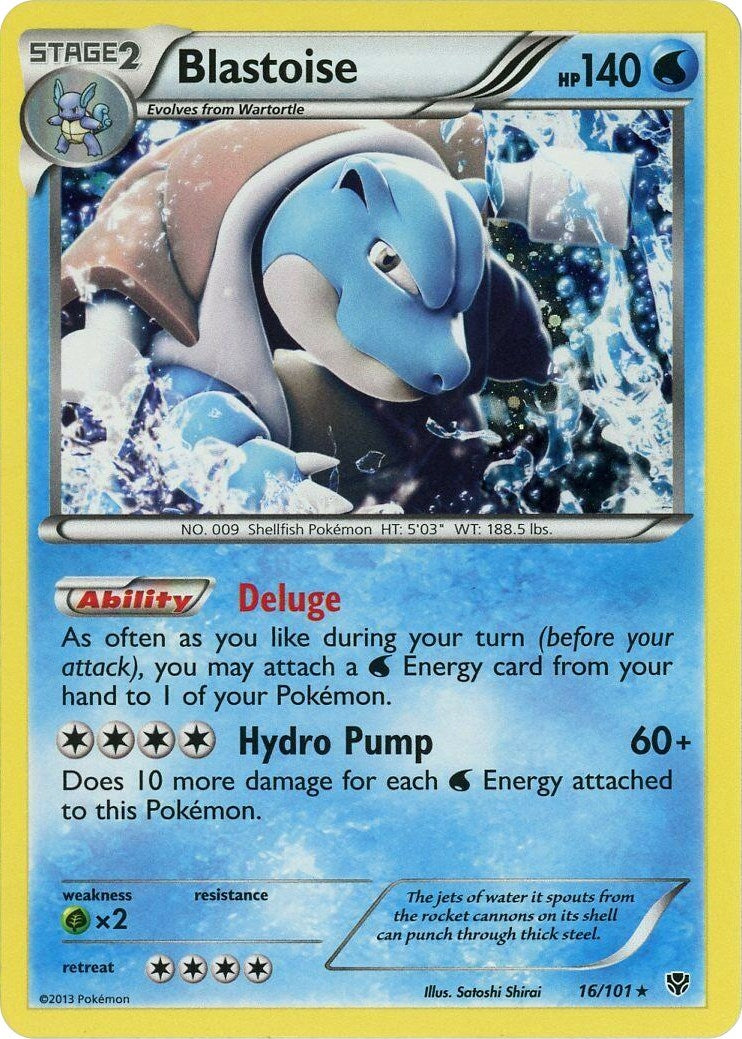 Image for Blastoise - 16/101 (Cosmos Holo) (016/101) [Blister Exclusives] - Pokemon