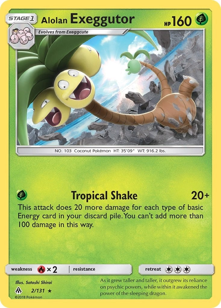 Image for Alolan Exeggutor (2/131) [SM - Forbidden Light] - Pokemon