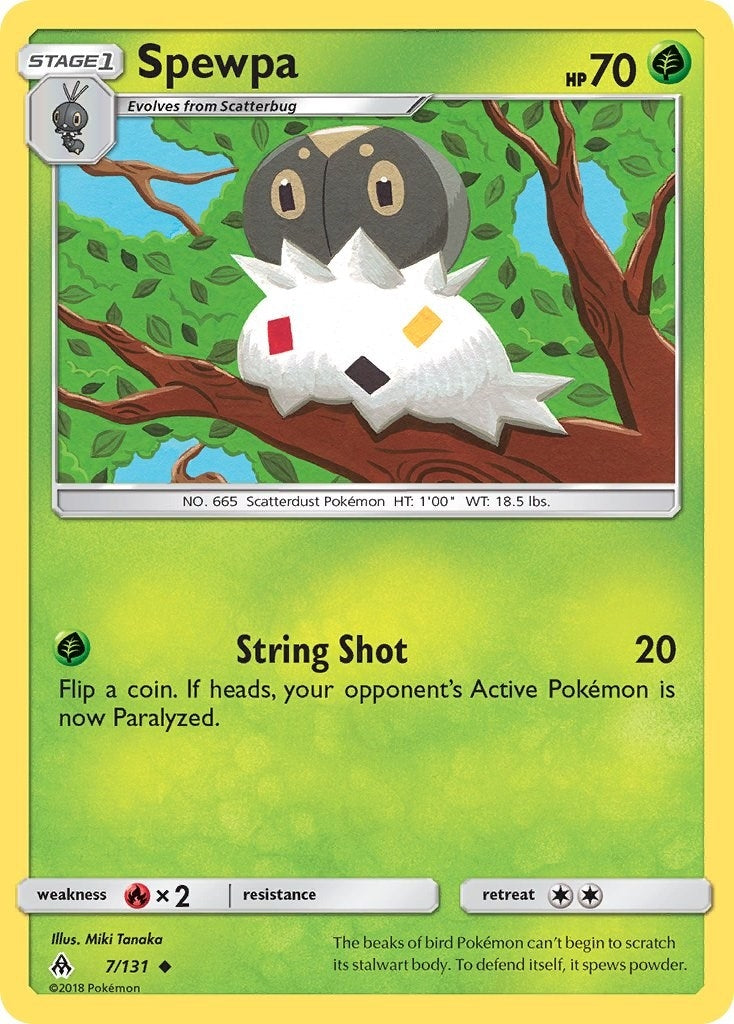 Image for Spewpa (7/131) [SM - Forbidden Light] - Pokemon