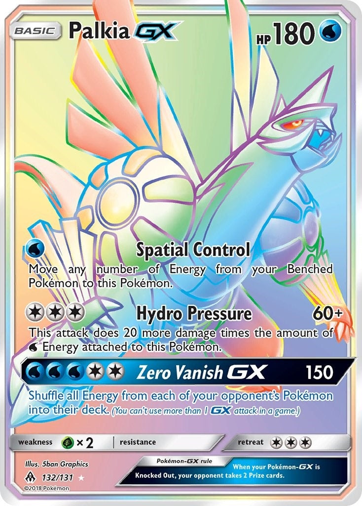 Image for Palkia GX (Secret) (132/131) [SM - Forbidden Light] - Pokemon