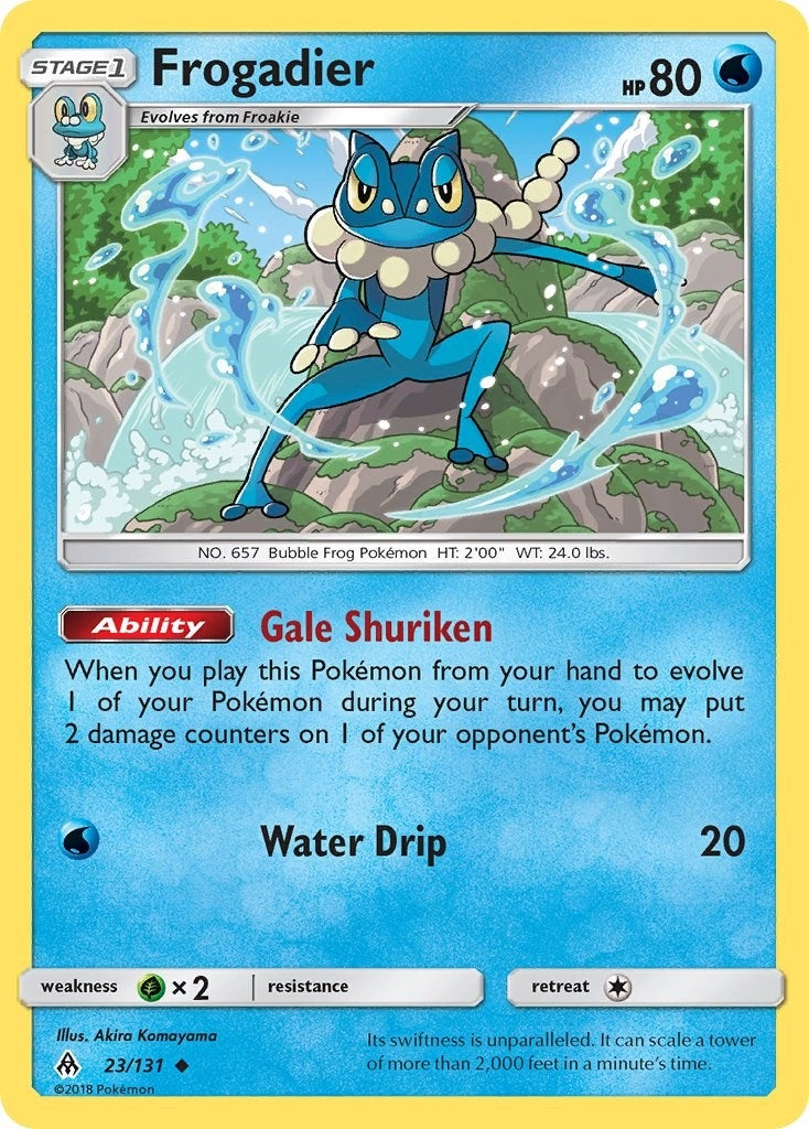 Image for Frogadier (23/131) [SM - Forbidden Light] - Pokemon
