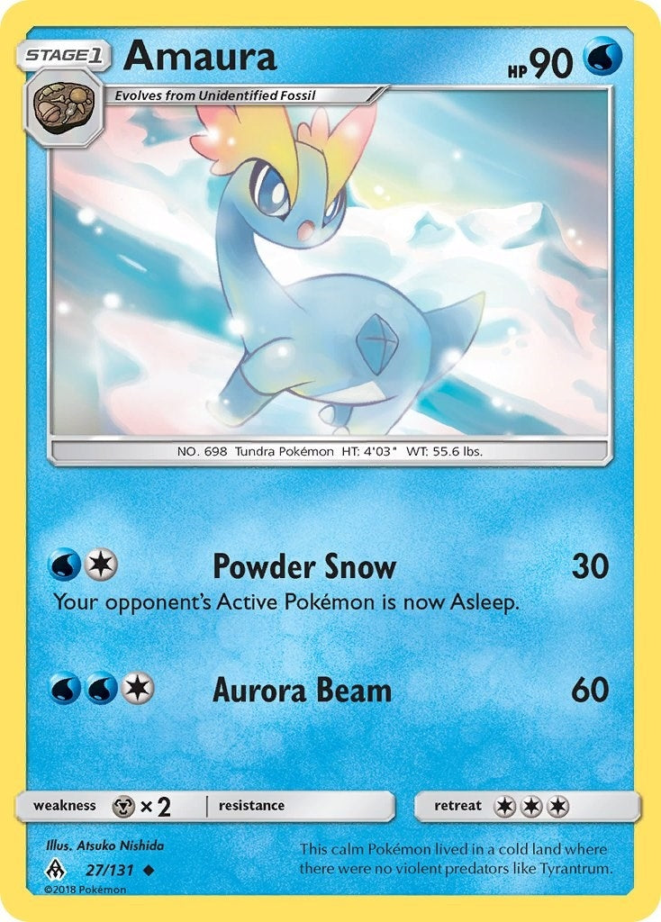 Image for Amaura (27/131) [SM - Forbidden Light] - Pokemon