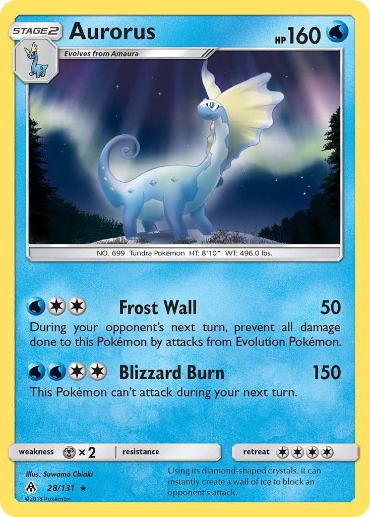 Image for Aurorus (28/131) [SM - Forbidden Light] - Pokemon