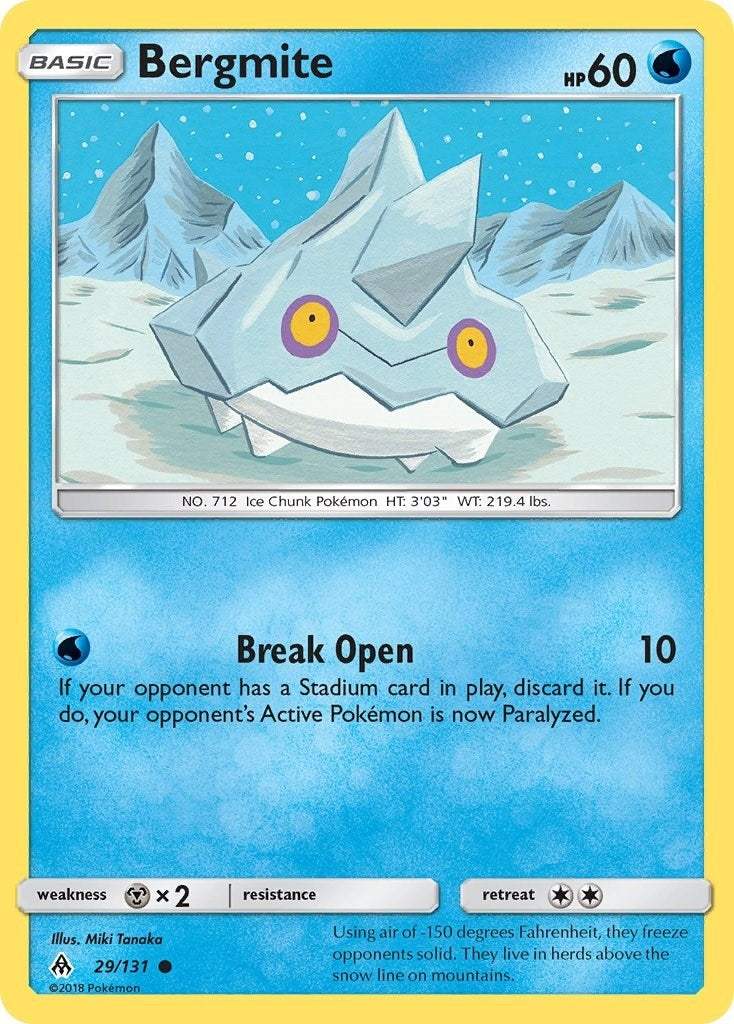Bergmite (29/131) [SM - Forbidden Light]