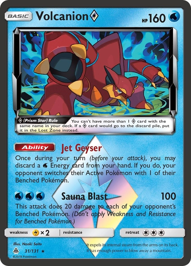 Image for Volcanion Prism Star (31/131) [SM - Forbidden Light] - Pokemon