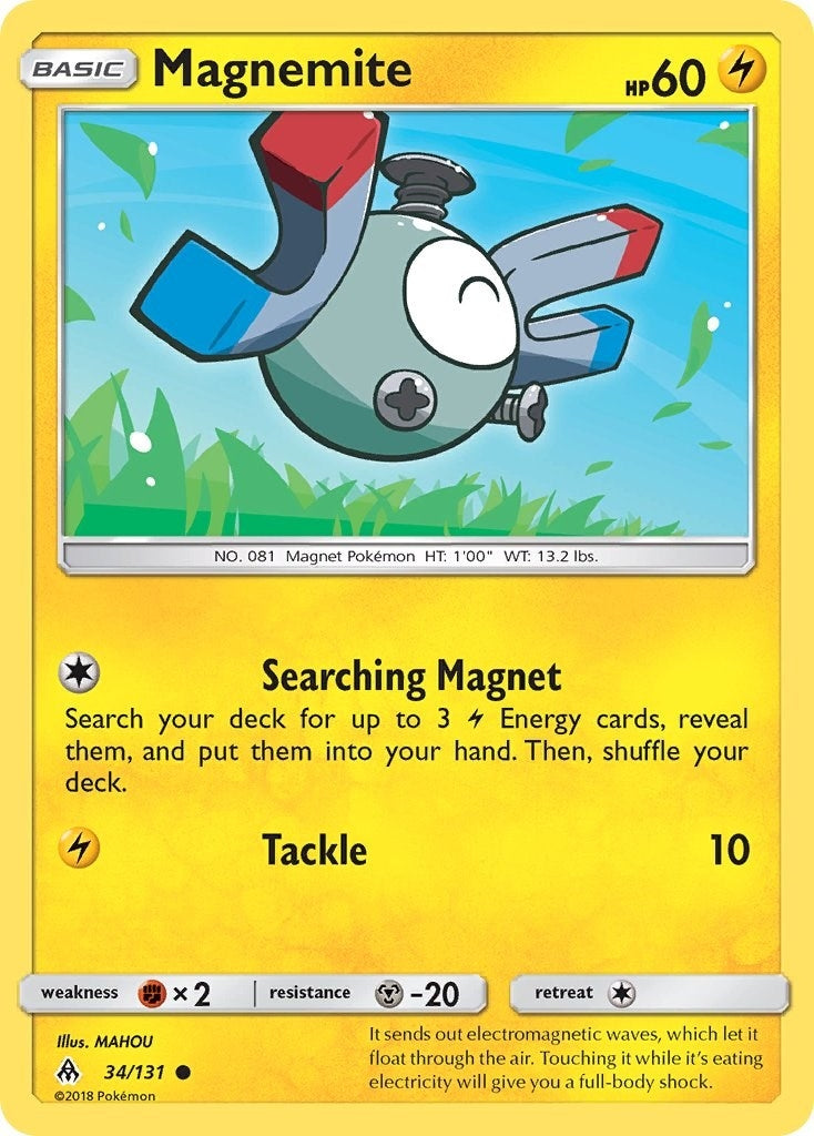 Image for Magnemite (34/131) [SM - Forbidden Light] - Pokemon