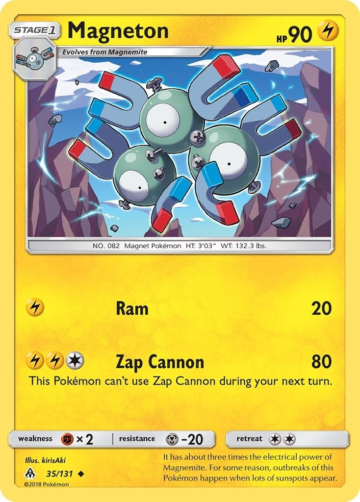 Image for Magneton (35/131) [SM - Forbidden Light] - Pokemon