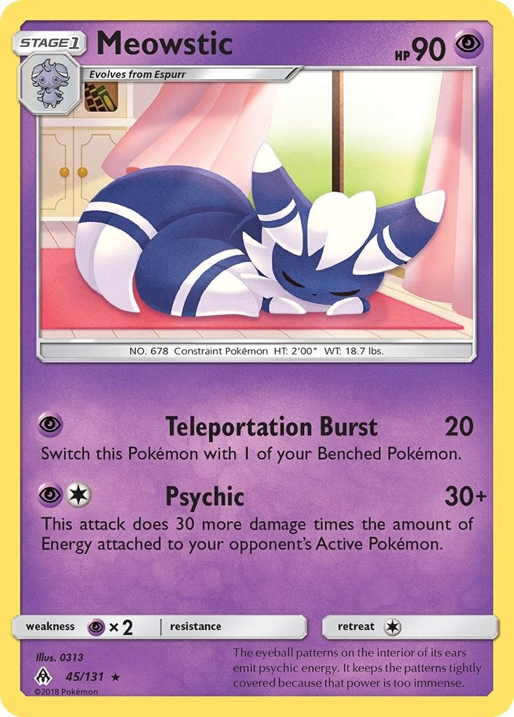 Image for Meowstic (45/131) [SM - Forbidden Light] - Pokemon