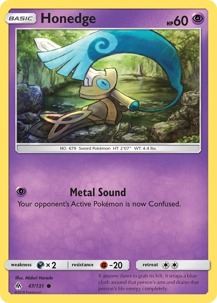 Image for Honedge (47) (47/131) [SM - Forbidden Light] - Pokemon
