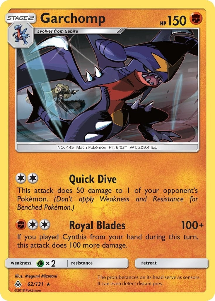 Image for Garchomp (62/131) [SM - Forbidden Light] - Pokemon