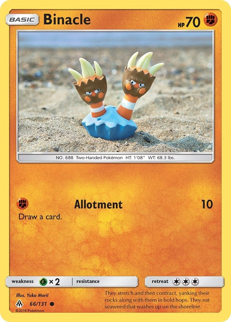 Image for Binacle (66/131) [SM - Forbidden Light] - Pokemon