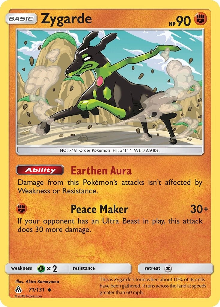 Image for Zygarde (71) (71/131) [SM - Forbidden Light] - Pokemon