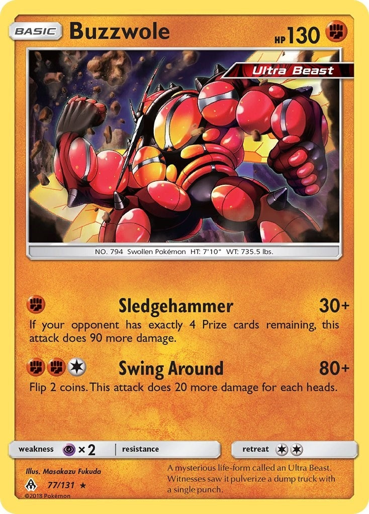 Image for Buzzwole (77/131) [SM - Forbidden Light] - Pokemon