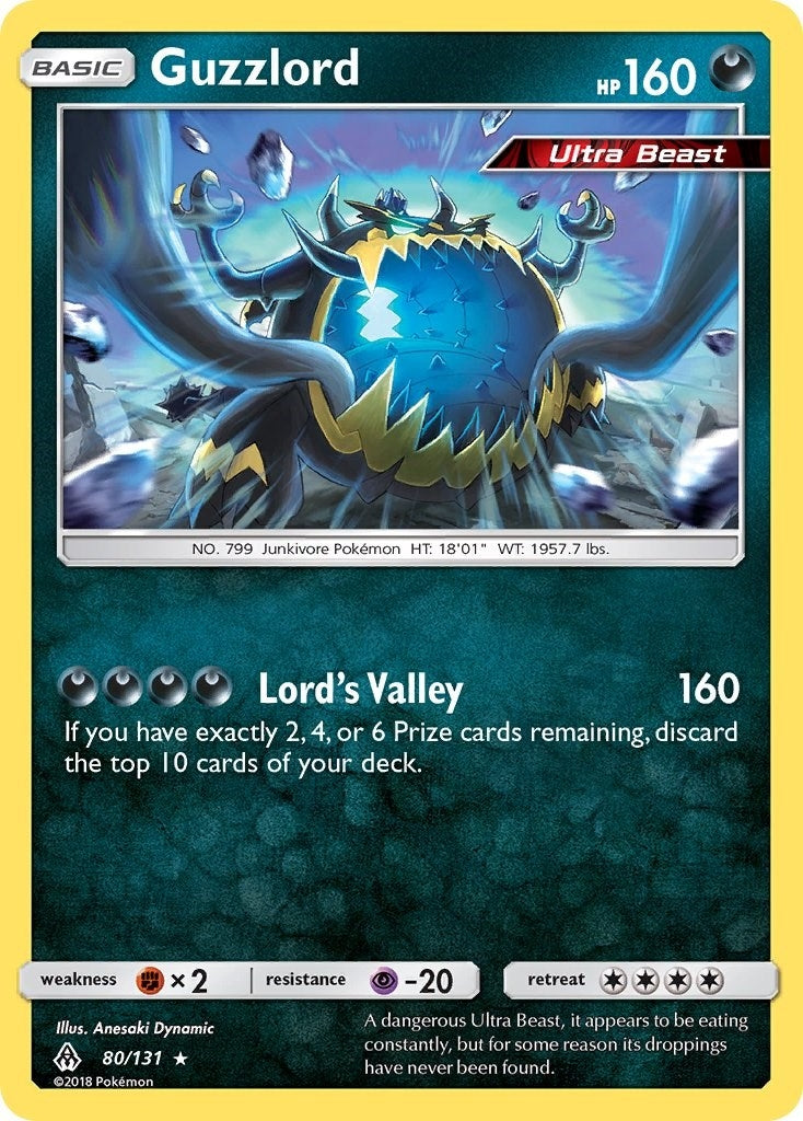Image for Guzzlord (80/131) [SM - Forbidden Light] - Pokemon