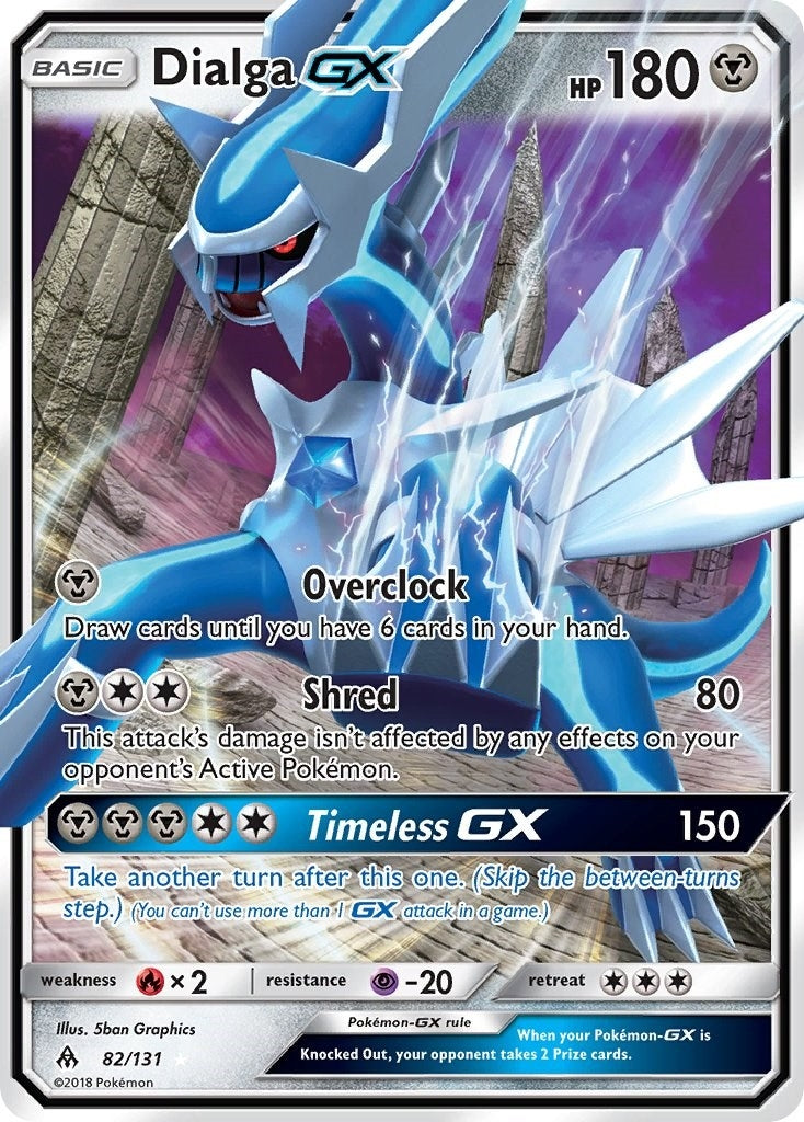Image for Dialga GX (82/131) [SM - Forbidden Light] - Pokemon