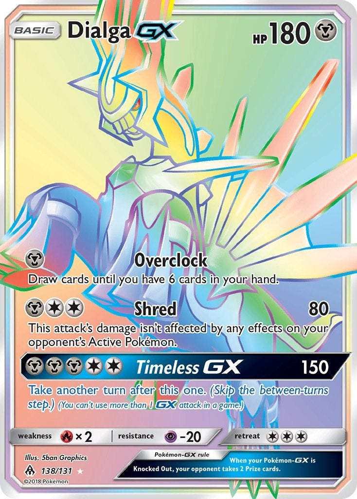 Image for Dialga GX (Secret) (138/131) [SM - Forbidden Light] - Pokemon