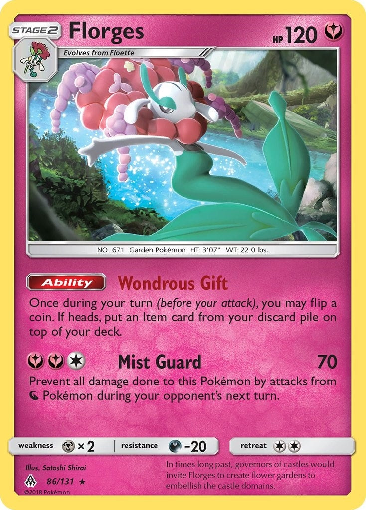 Image for Florges (86/131) [SM - Forbidden Light] - Pokemon