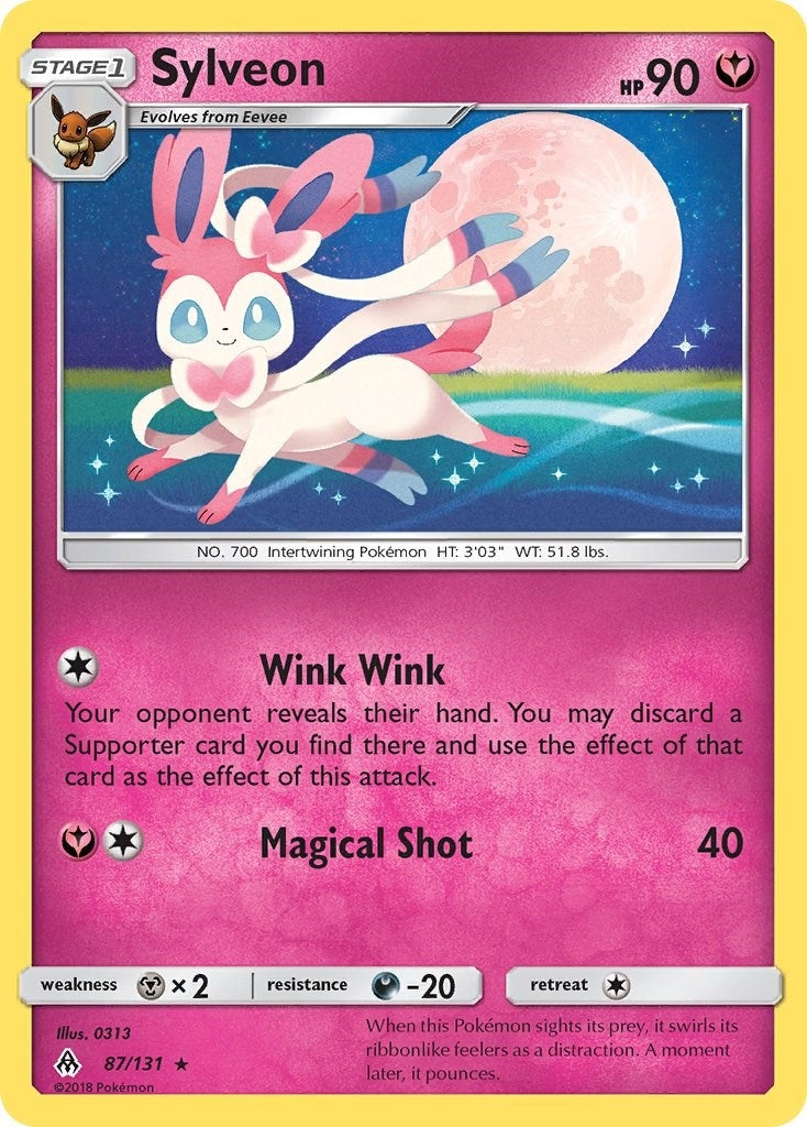 Image for Sylveon (87/131) [SM - Forbidden Light] - Pokemon