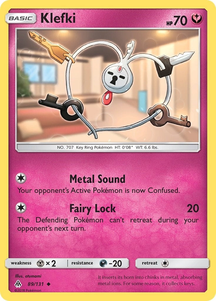 Image for Klefki (89/131) [SM - Forbidden Light] - Pokemon