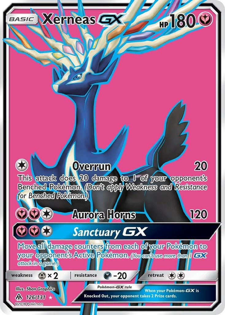 Image for Xerneas GX (Full Art) (126/131) [SM - Forbidden Light] - Pokemon