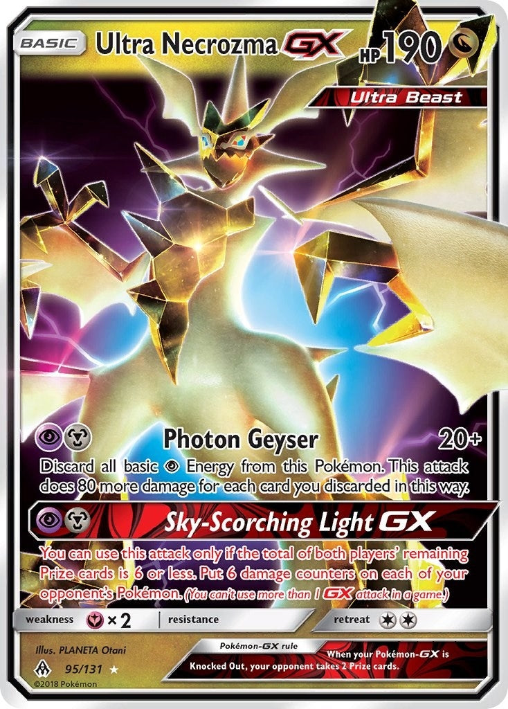 Image for Ultra Necrozma GX (95/131) [SM - Forbidden Light] - Pokemon