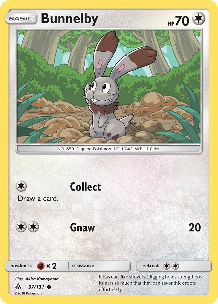 Image for Bunnelby (97/131) [SM - Forbidden Light] - Pokemon