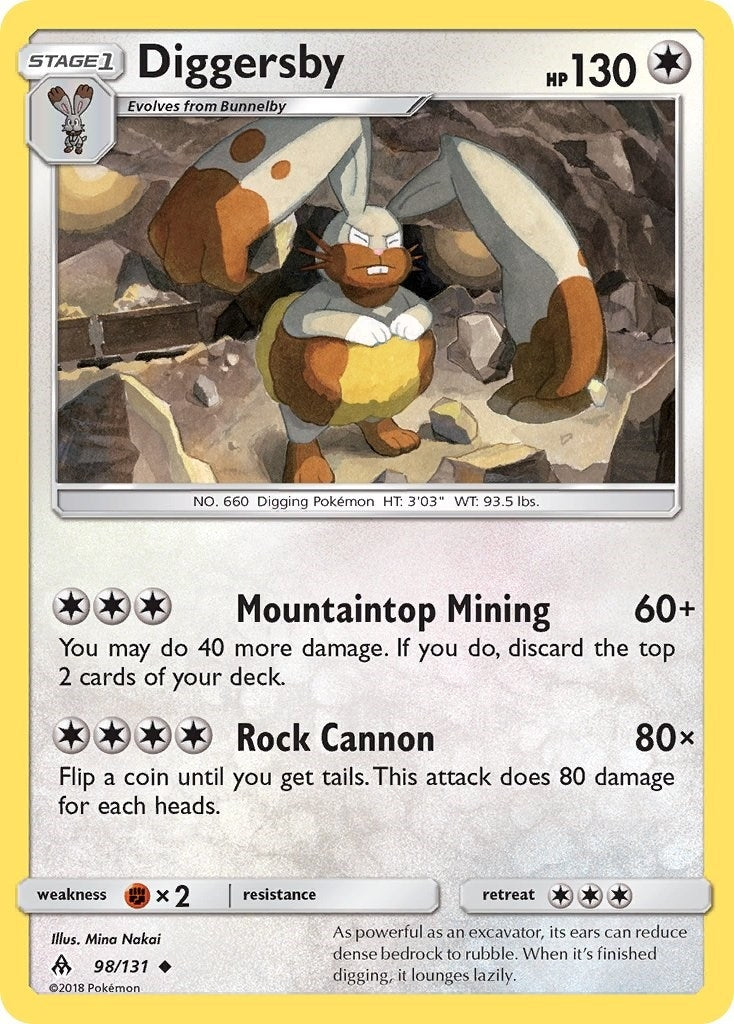 Image for Diggersby (98/131) [SM - Forbidden Light] - Pokemon