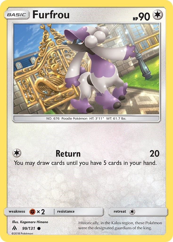 Image for Furfrou (99/131) [SM - Forbidden Light] - Pokemon
