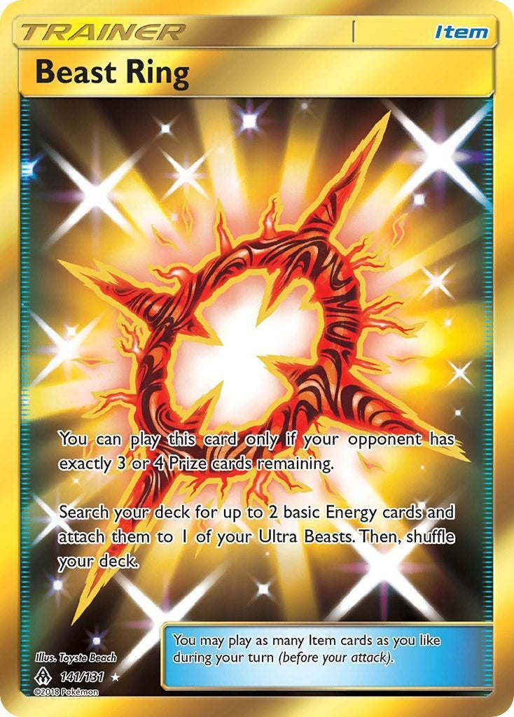 Image for Beast Ring (Secret) (141/131) [SM - Forbidden Light] - Pokemon