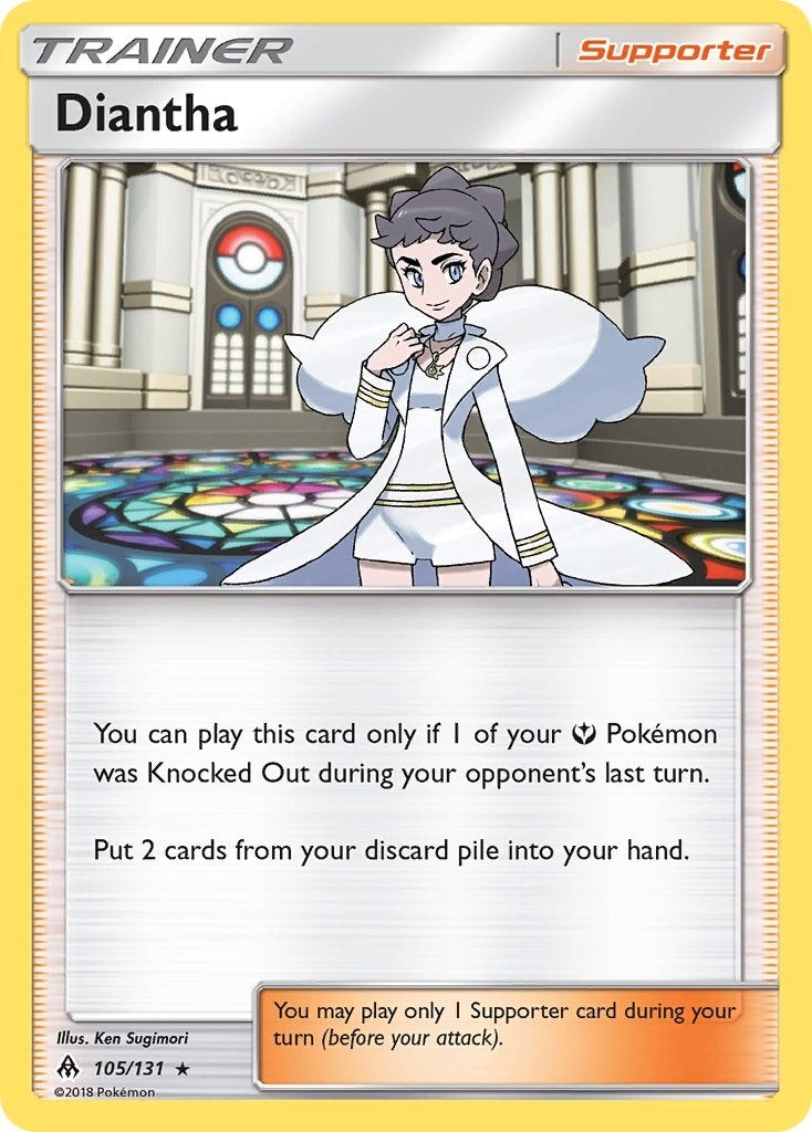 Image for Diantha (105/131) [SM - Forbidden Light] - Pokemon