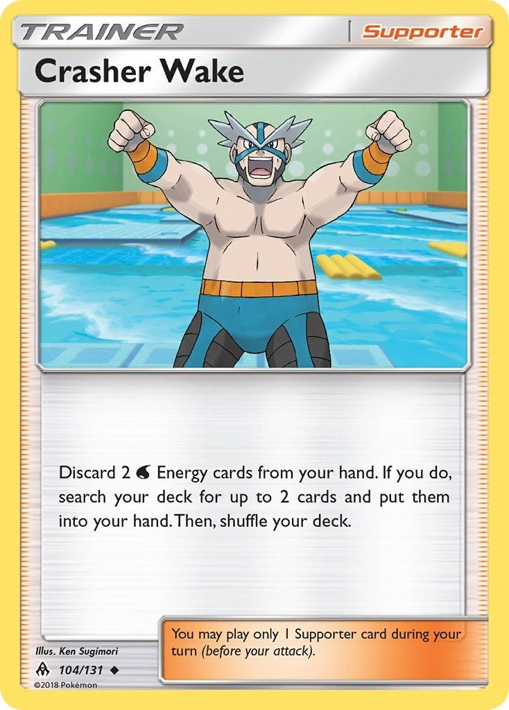 Image for Crasher Wake (104/131) [SM - Forbidden Light] - Pokemon
