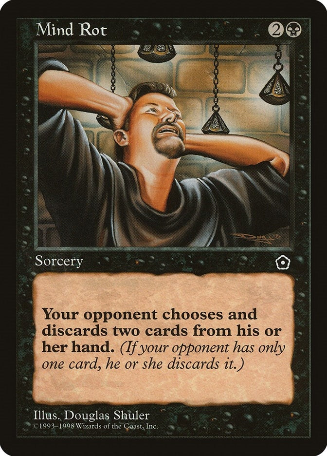 Image for Mind Rot [Portal Second Age] - Magic: The Gathering