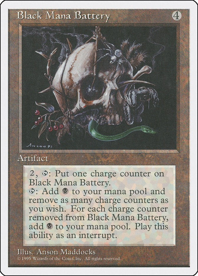 Image for Black Mana Battery [Fourth Edition] - Magic: The Gathering