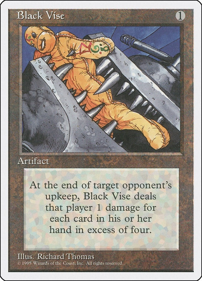 Image for Black Vise (317) [Fourth Edition] - Magic: The Gathering