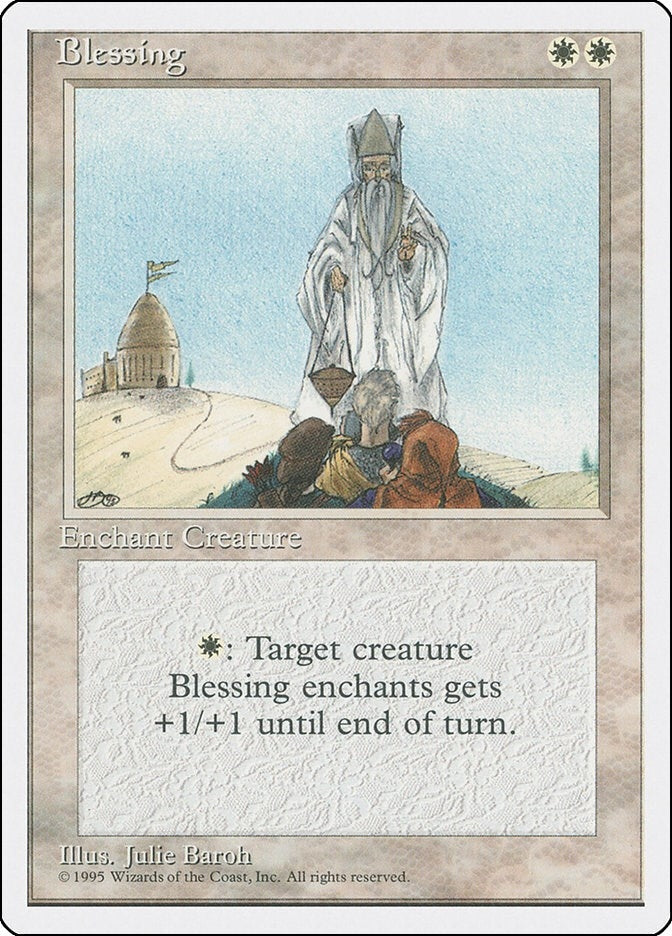 Image for Blessing [Fourth Edition] - Magic: The Gathering
