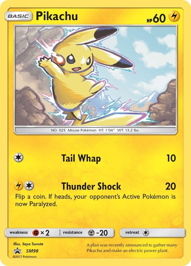 Image for Pikachu - SM98 (SM98) [SM Promos] - Pokemon