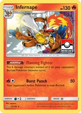 Image for Infernape - 23/156 (Pokemon League) (023/156) [League & Championship Cards] - Pokemon